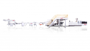 Boyu Machinery's PVC foam board extrusion line