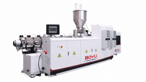 Plastic extruder screw wear