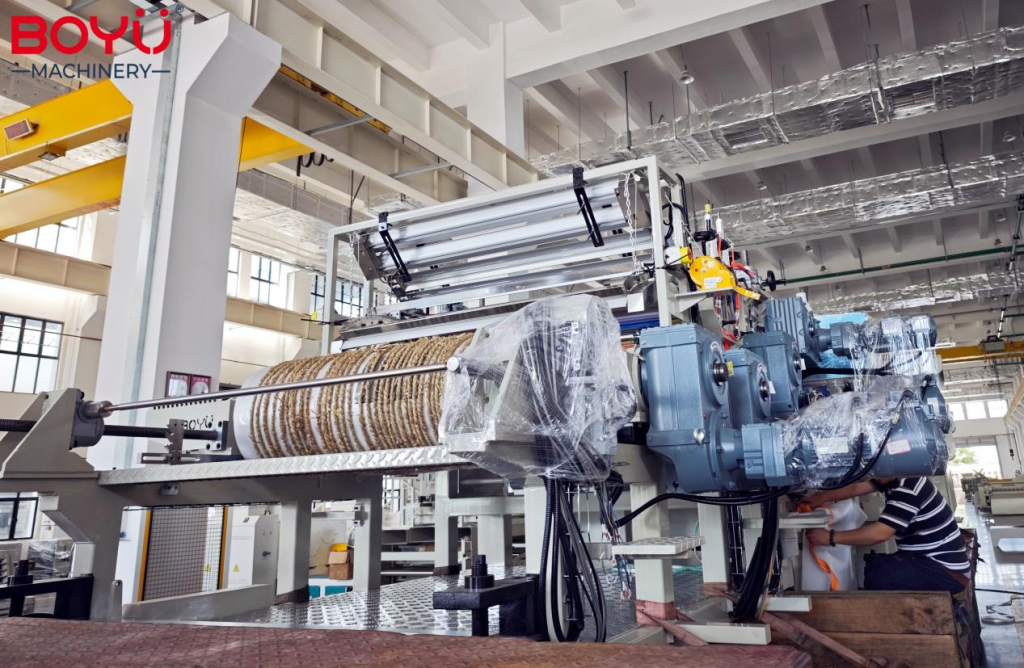 plastic extrusion machine